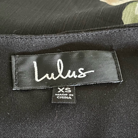 Lulus Allover Rose Dress - Size XS - Picture 5 of 13